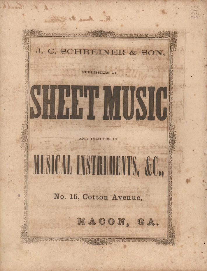 Yellow rose of Texas [Historic American Sheet Music]