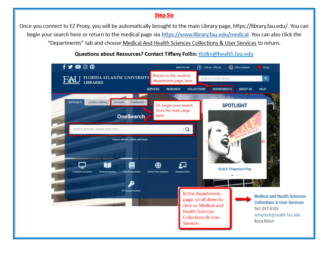 Off Campus Access Tutorial FAU Libraries