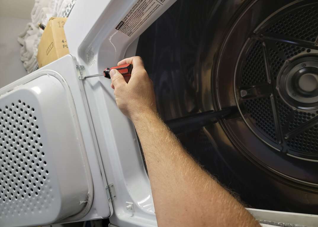 How to Reverse Dryer Door Reversible Door Washer HomeServe USA