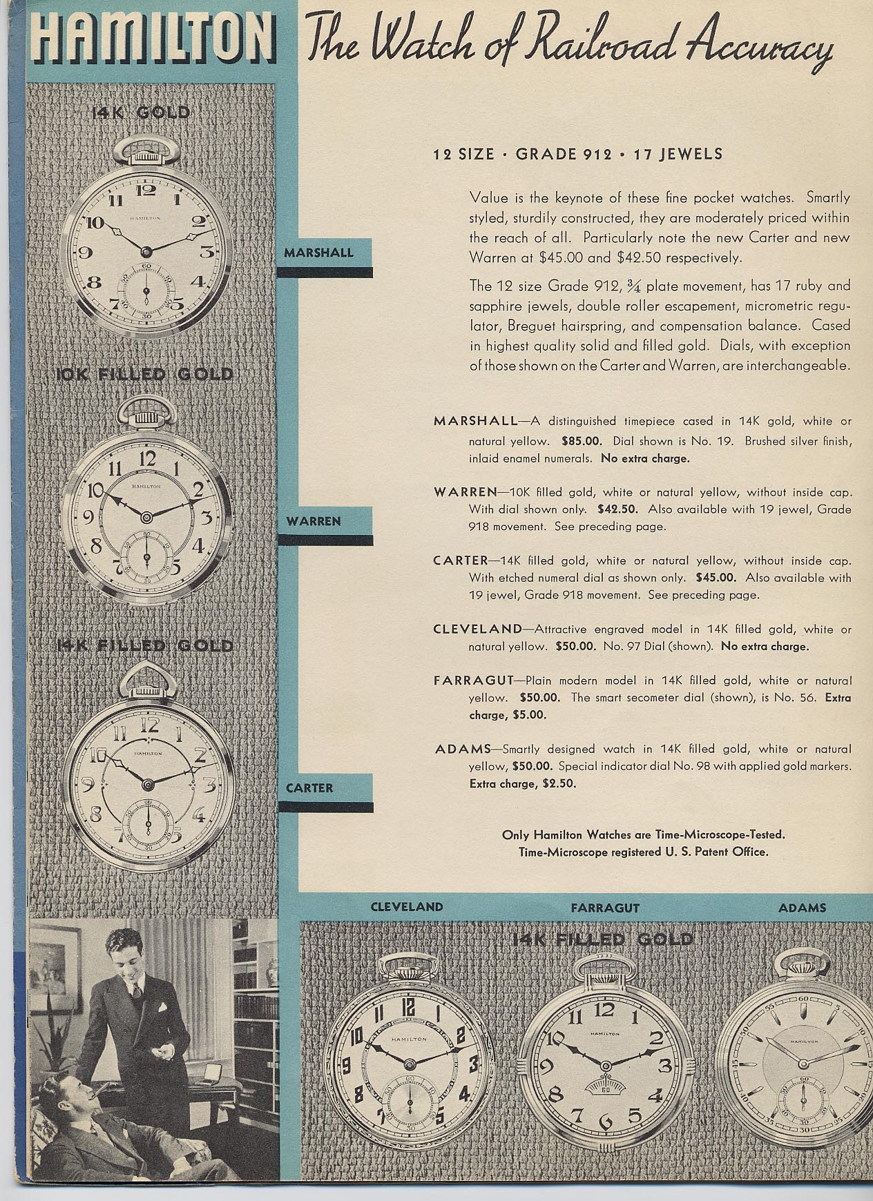 Hamilton Pocket Watch Grade 912 Links, References & Resources