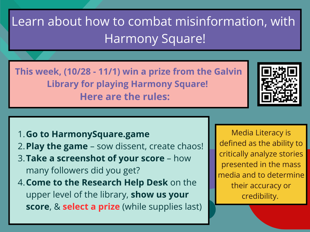 Are you Media Literate? library.iit.edu