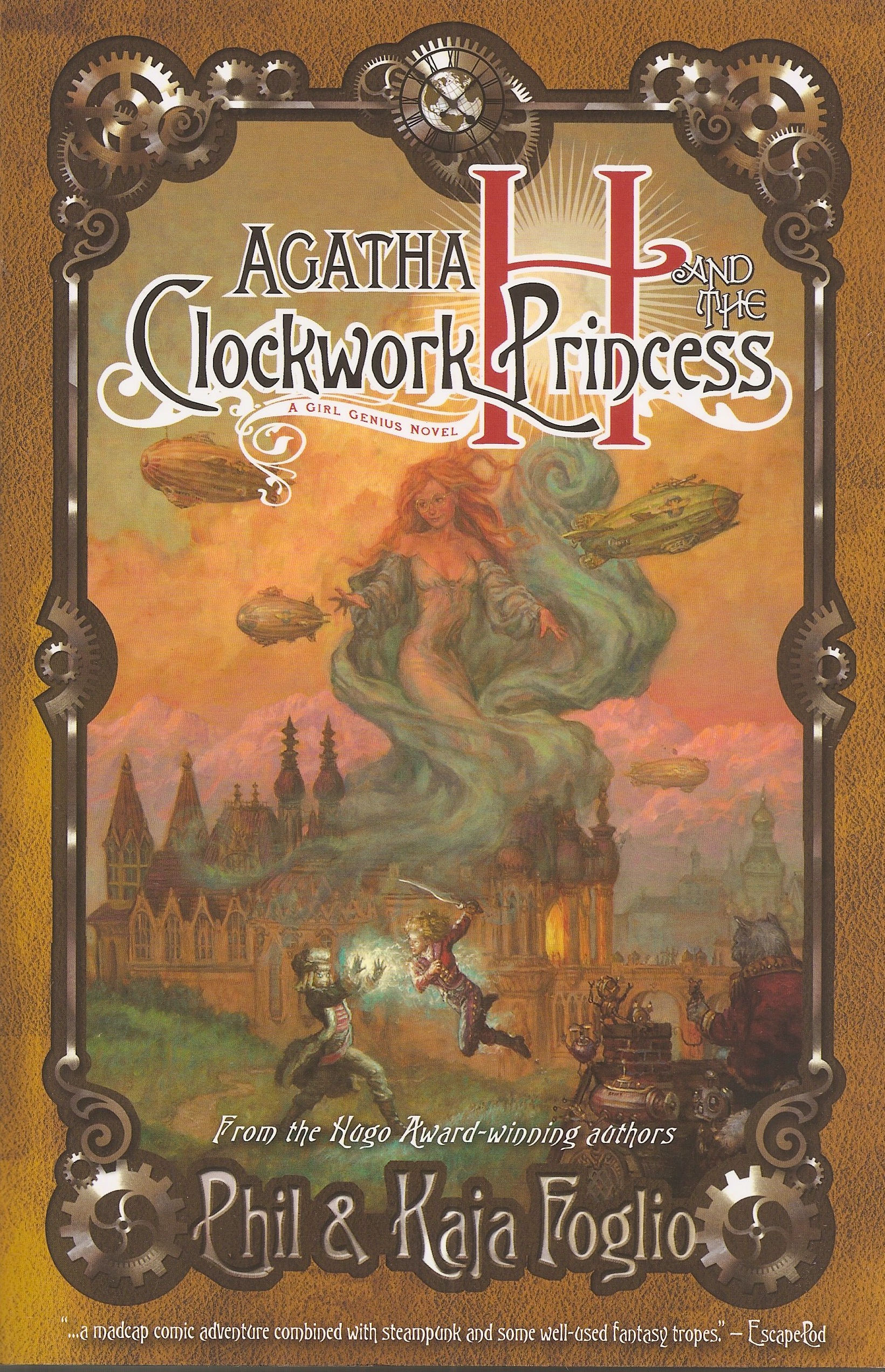 Agatha H and the Clockwork Princess by Phil & Kaja Foglio Jodan Library