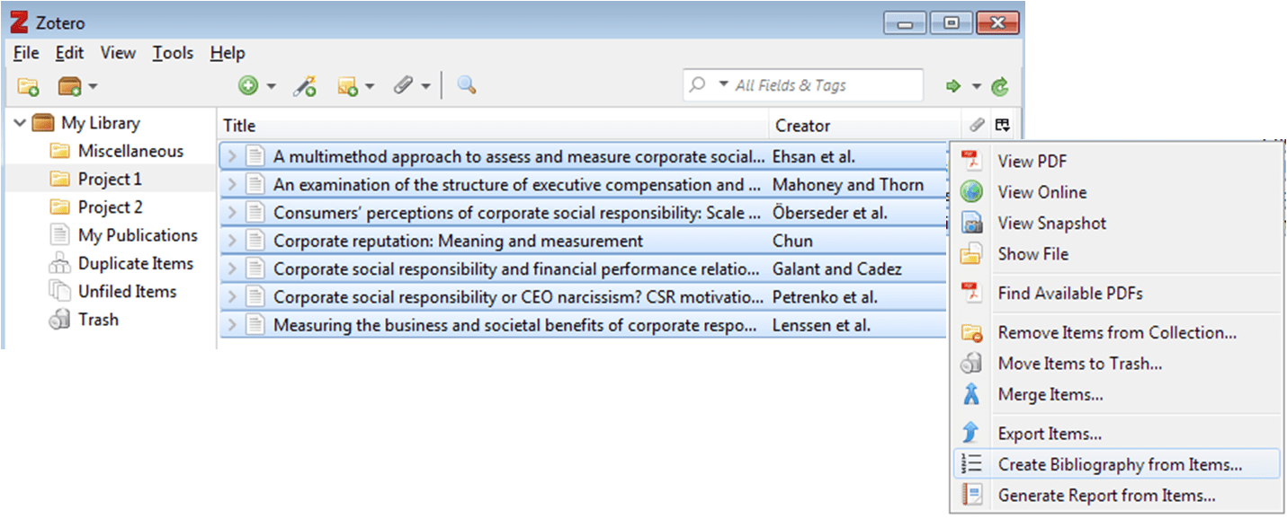 Citations & Bibliographies A Guide to Zotero McMaster LibGuides at