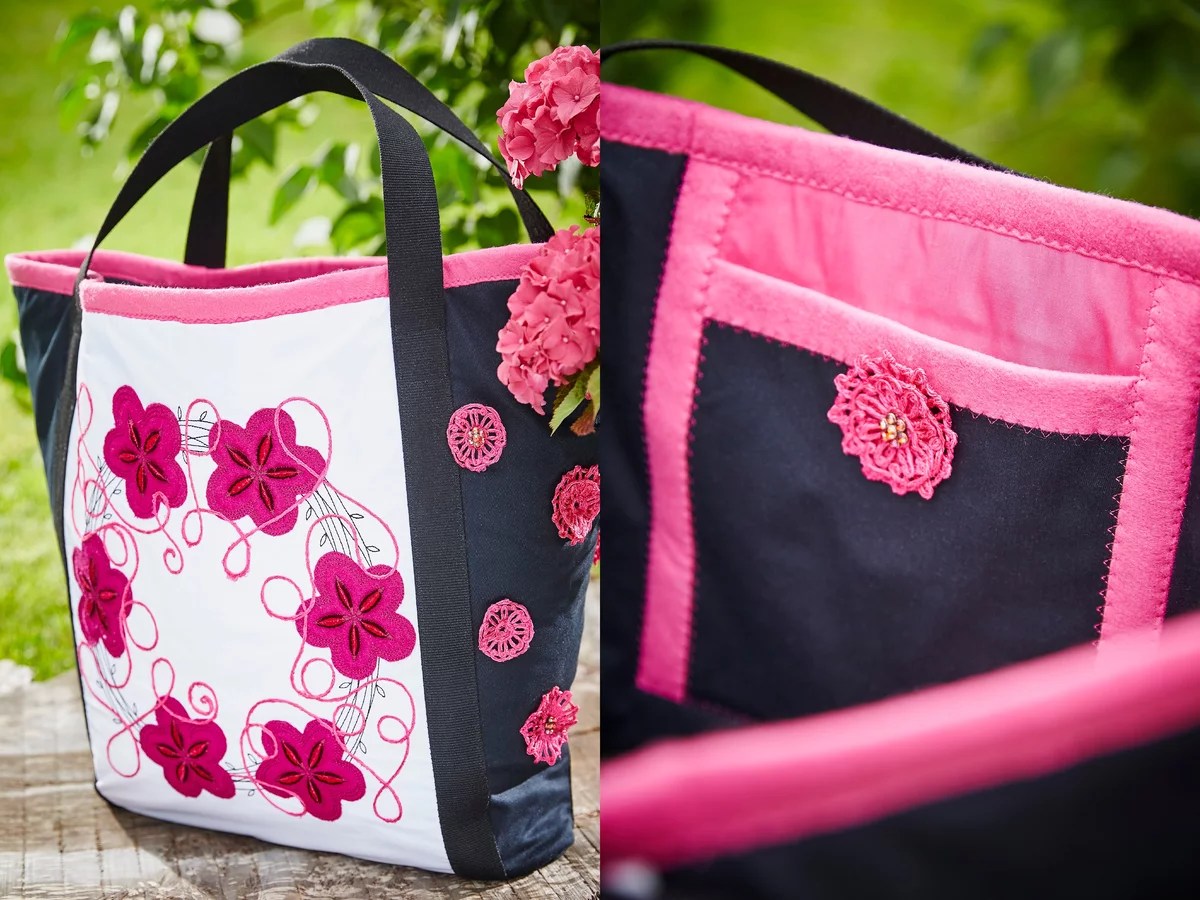 Yarn Couching Embroidery