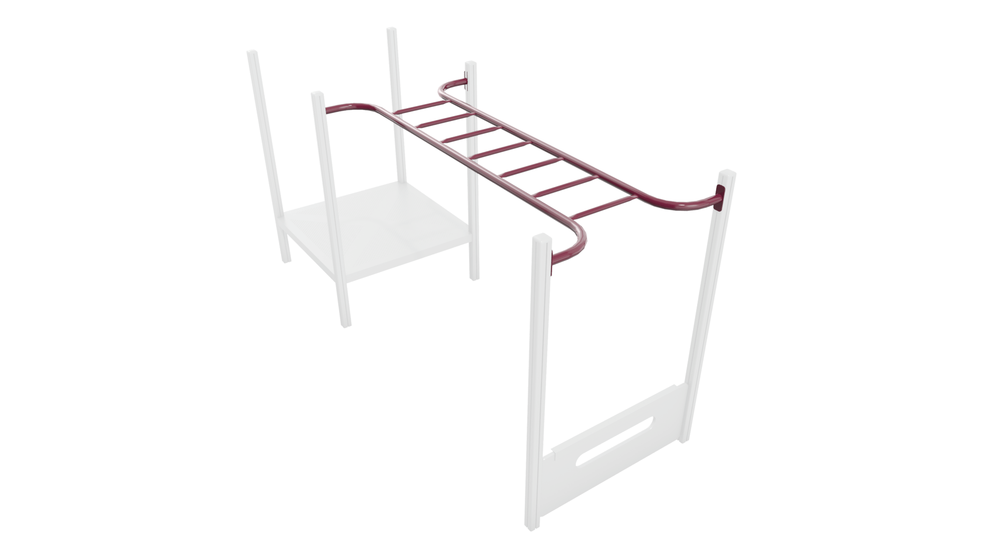Horizontal Ladder Overhead Event Traditional Monkeybars