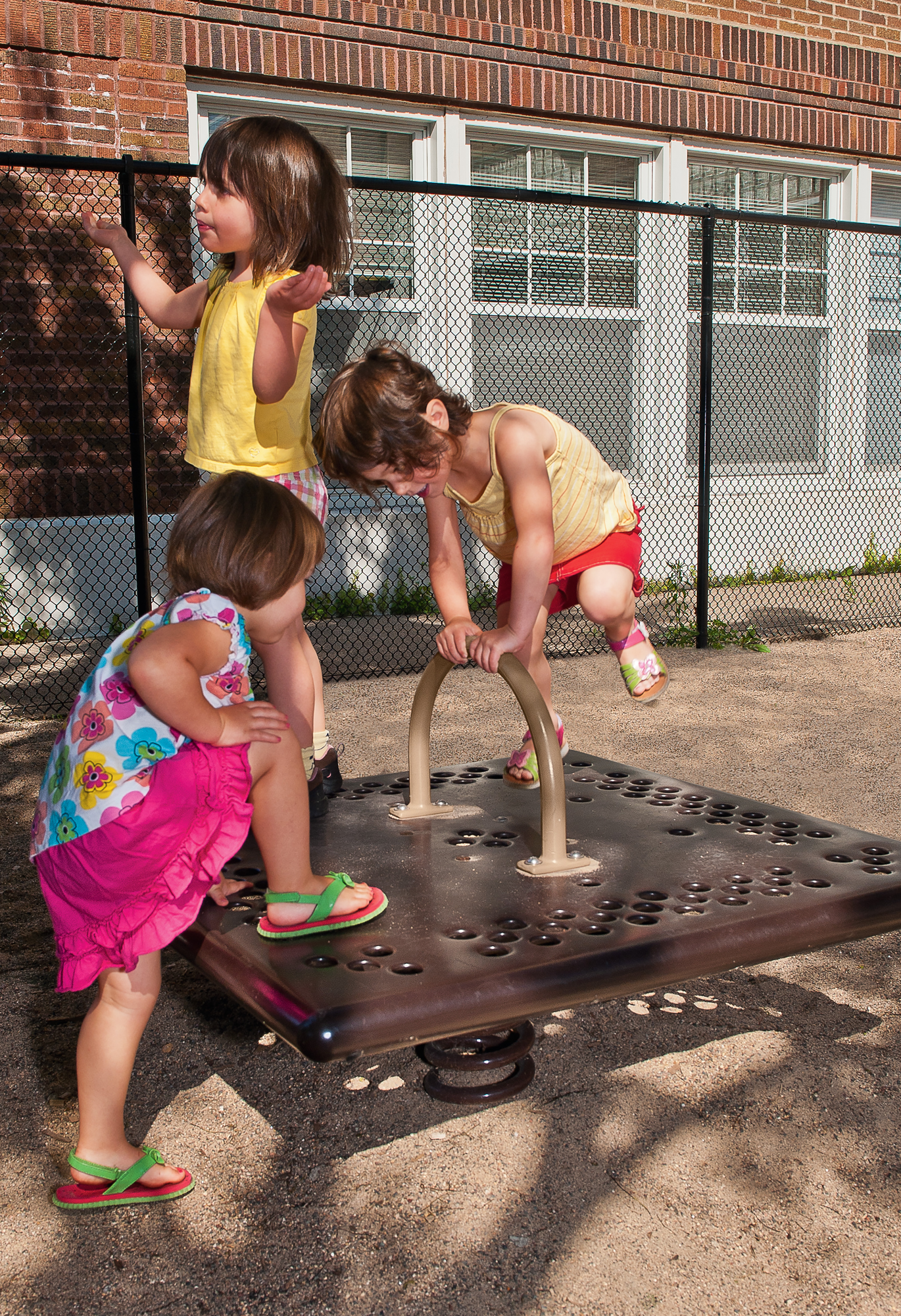 Accessible Spring Platform Landscape Structures