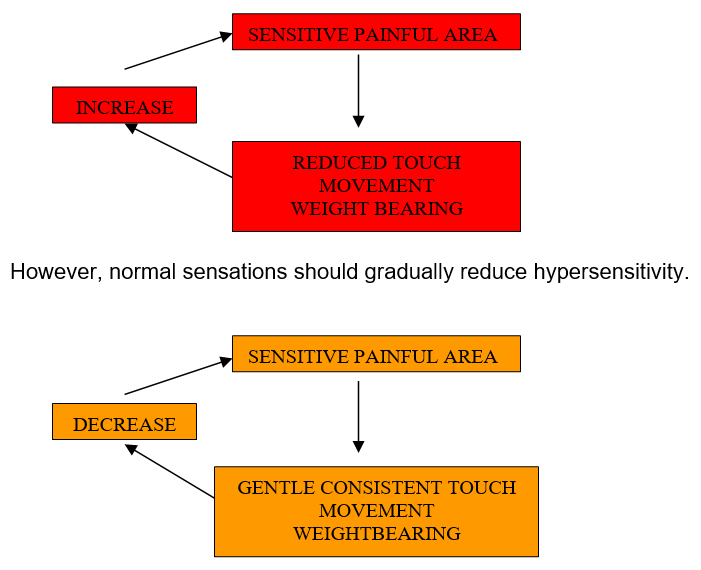 Desensitisation techniques for pain and hypersensitivity Resource