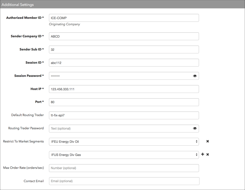 ICE 接続の追加 ICE ヘルプとチュートリアル