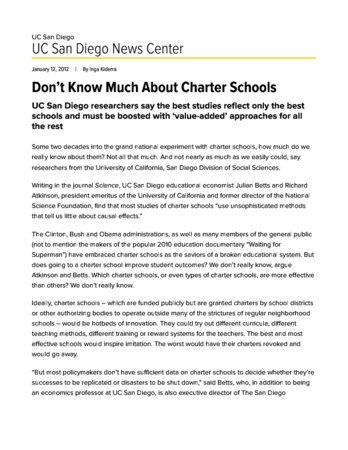 Don’t Know Much About Charter Schools | Library Digital Collections
