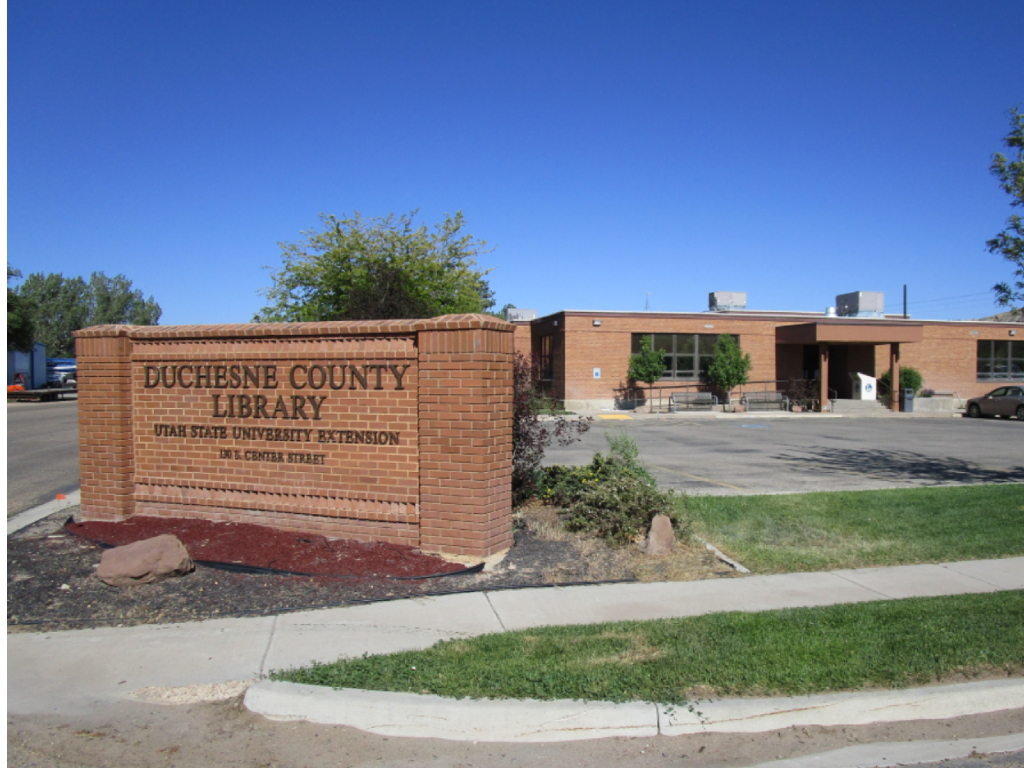 Duchesne Branch Library Utah State Library Division