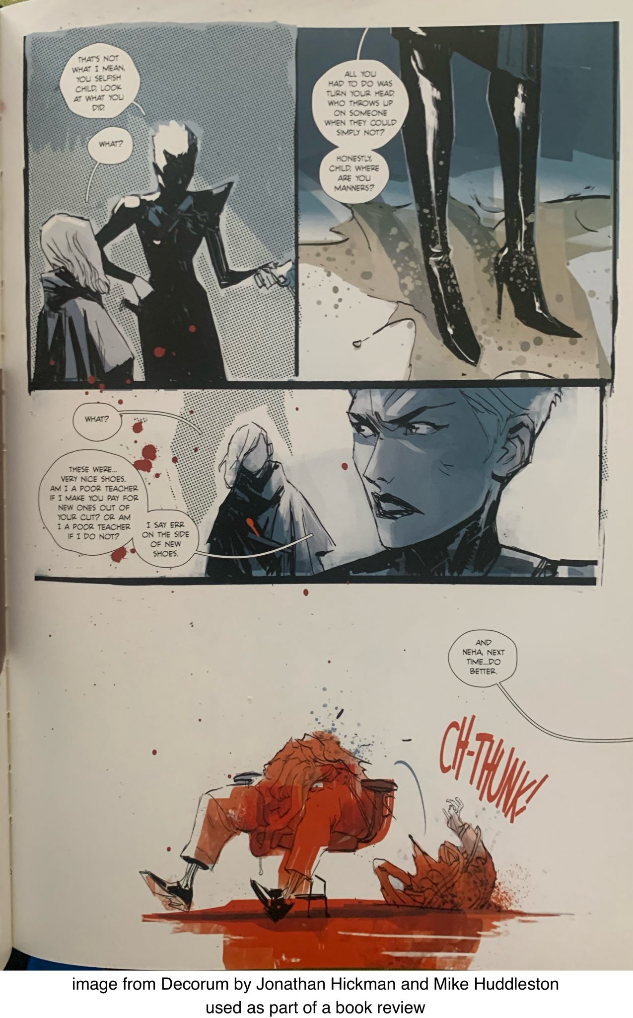 Graphic Novel Review Decorum by Jonathan Hickman and Mike Huddleston