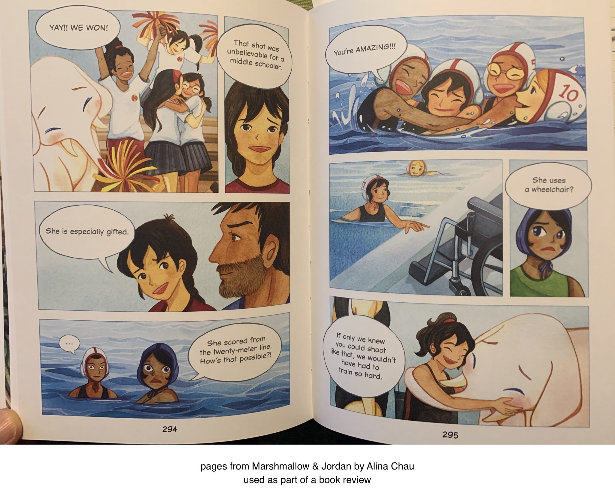 Graphic Novel Review Marshmallow & Jordan by Alina Chau