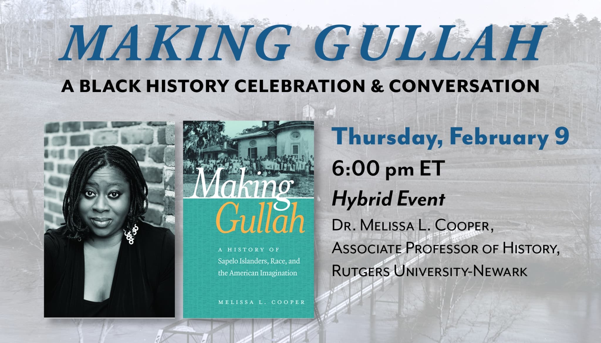 gullah festival 2023 Making Gullah A Black History Celebration & Conversation The Library