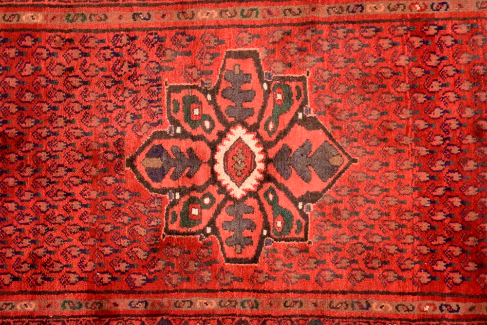 Genuine Hand Woven Oriental rug used Library House Gallery