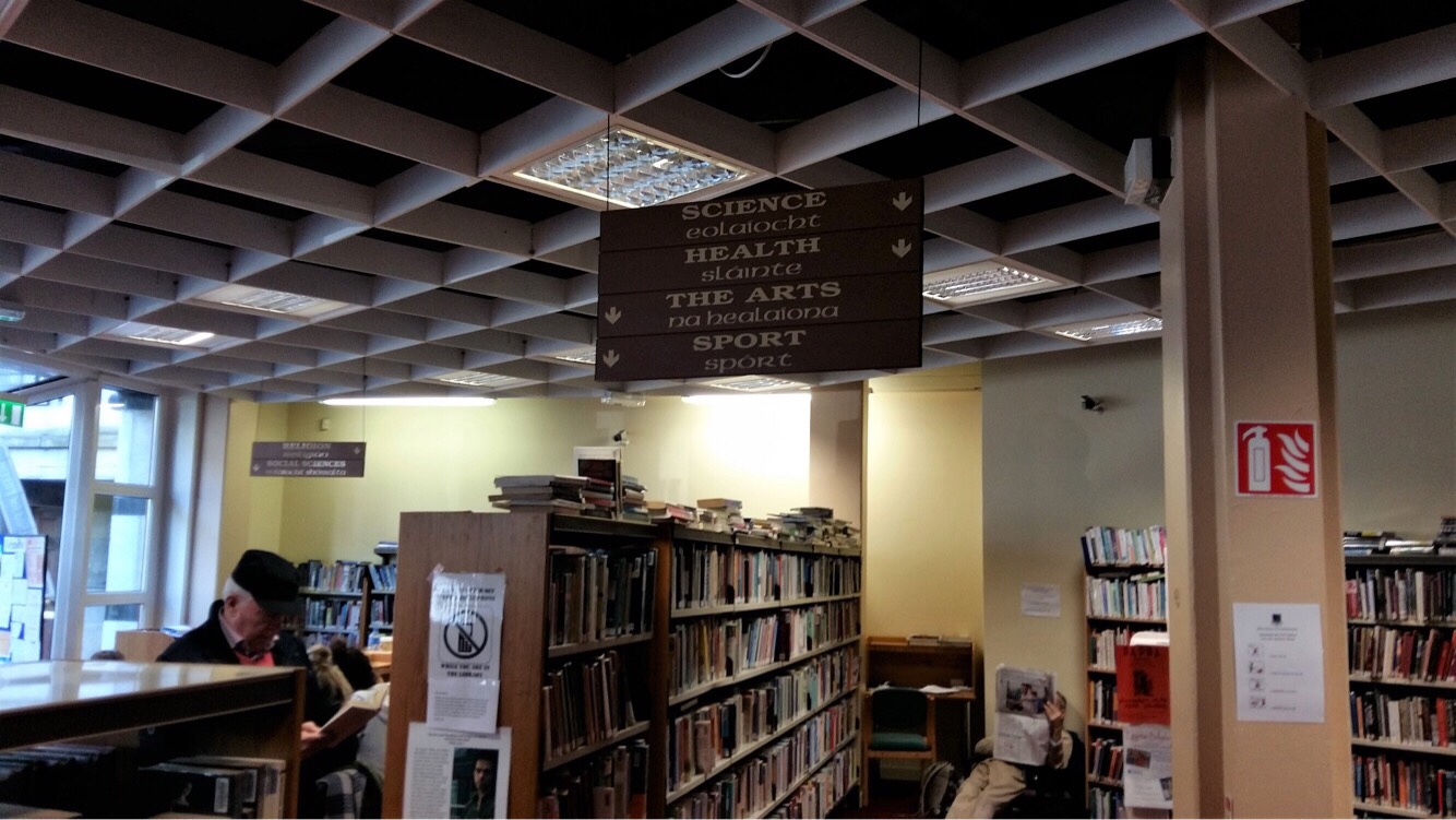 Galway City Library, Galway, Ireland an elegant oasis in the heart of