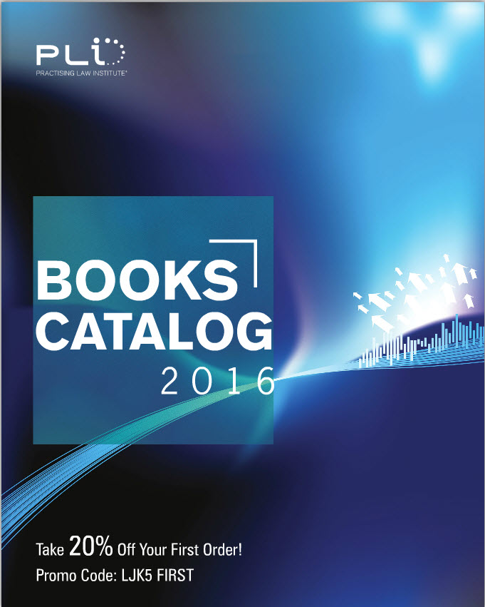The PLI 2016 Books Catalog Has Arrived PLI Librarian