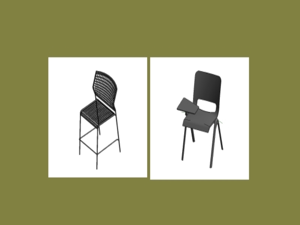 Revit Chair Families For Rendering In Revit Free Download! (2.13 MB