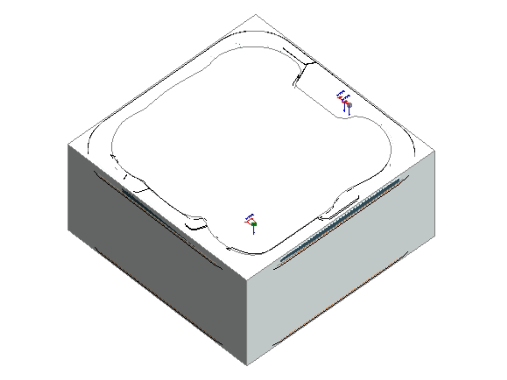 White Jacuzzi Block In 2014 Version In Revit Free Download! (1.90 MB