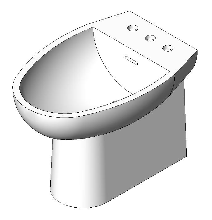 Revit Families & BIM Objects Of Bidets ¡Free Download!