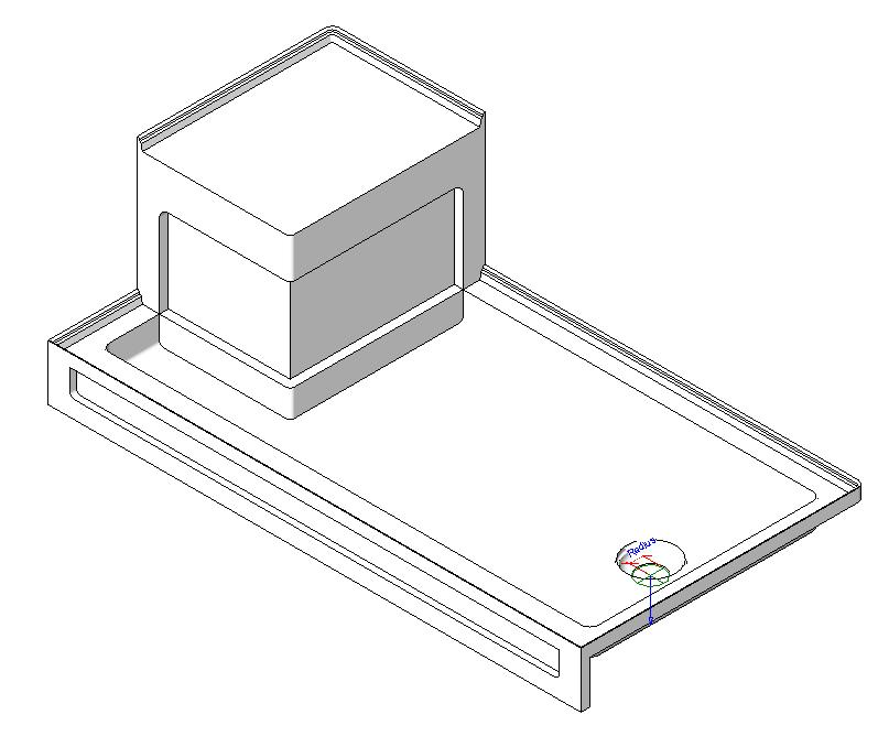 Shower Base EnclosureRounded Corner In Revit Library Revit