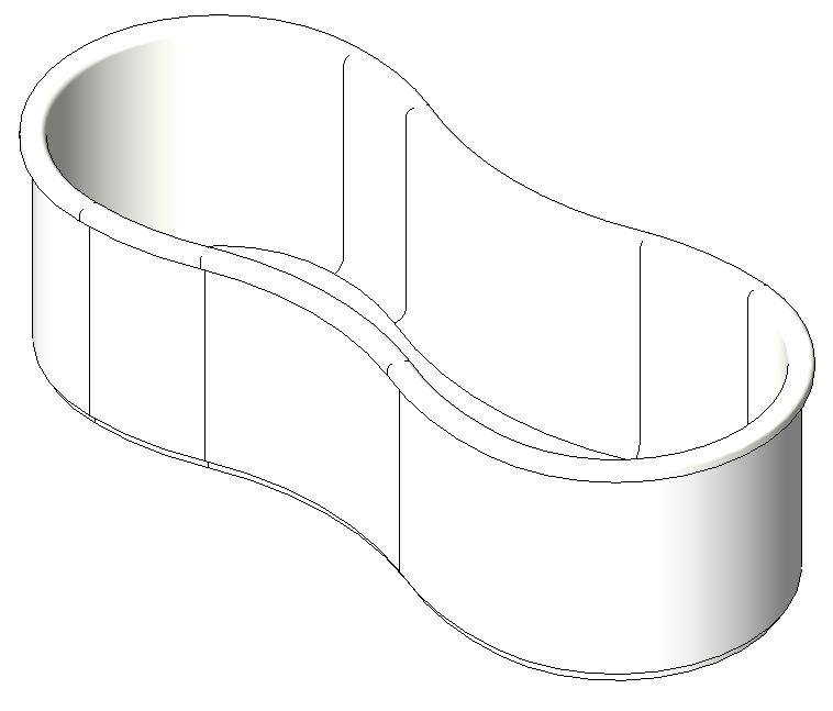 Walkin Shower Tub Combo W Glass Door 10771 In Revit Free Download