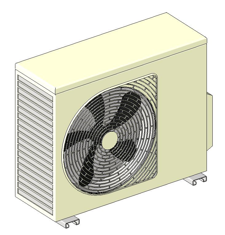 Air Conditioner In Revit Library Revit