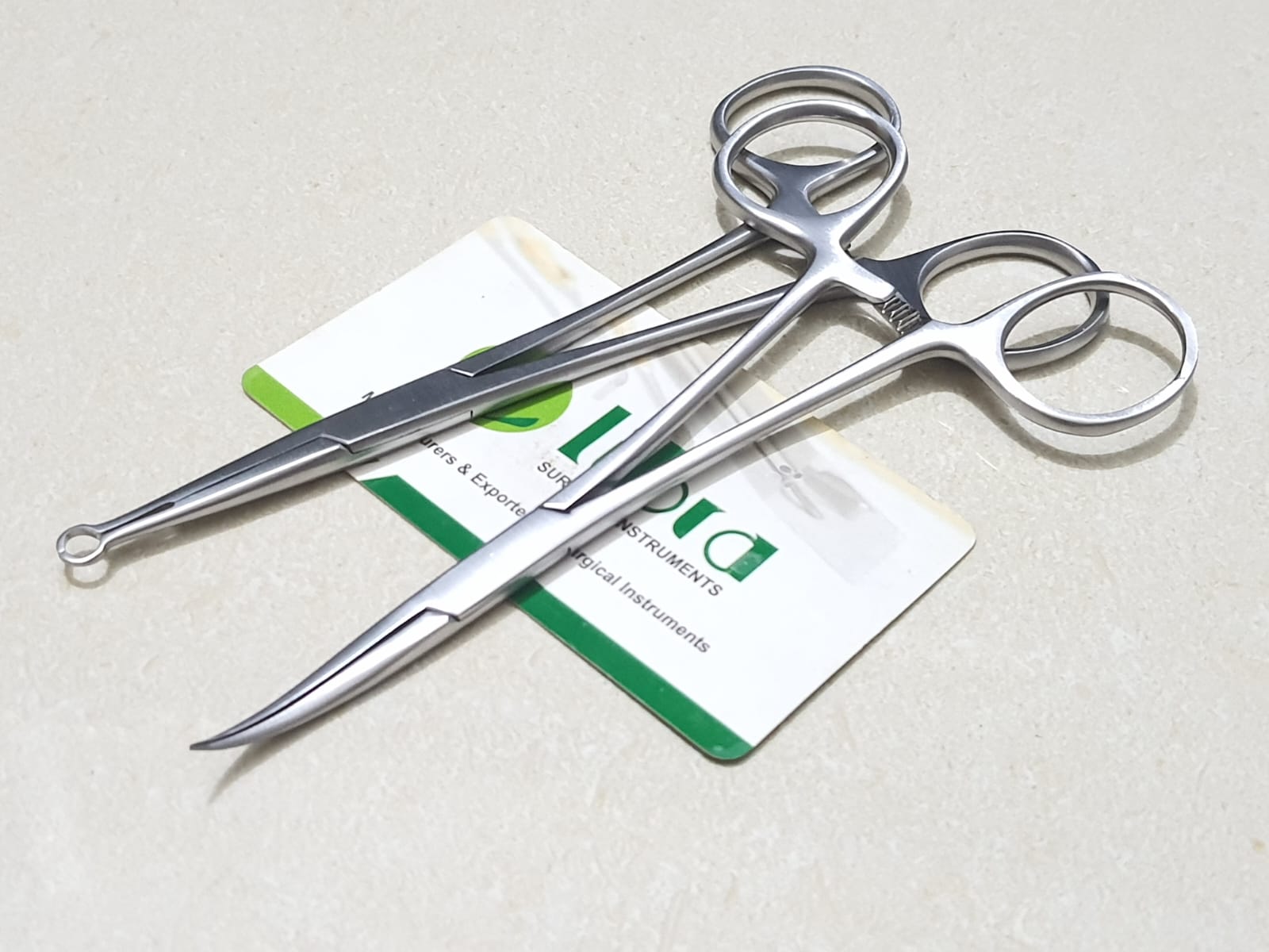 Vasectomy Set, Ring Clamp and Piercing Forceps Libra Surgical Instruments