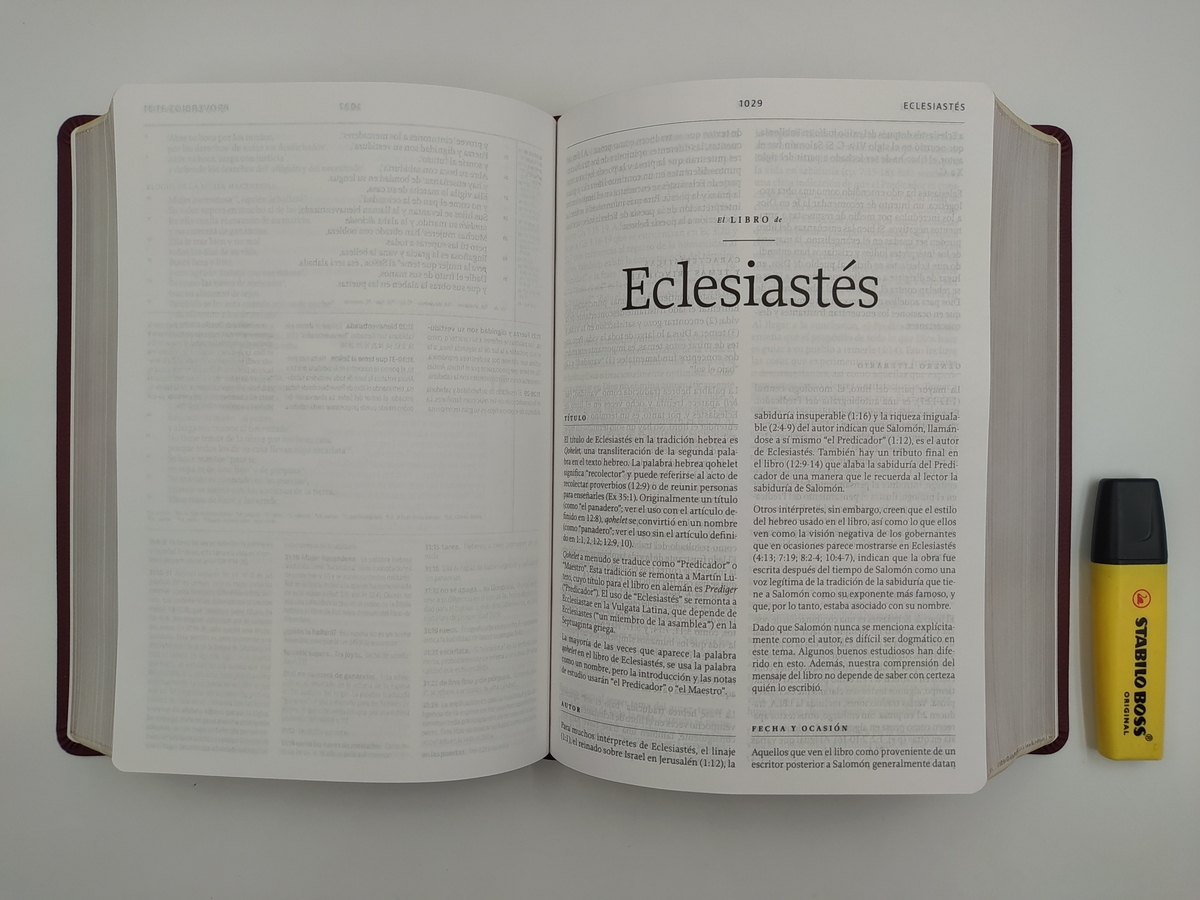 Biblia De Estudio De La Reforma Azul Marino (LBLA) Libreria 247