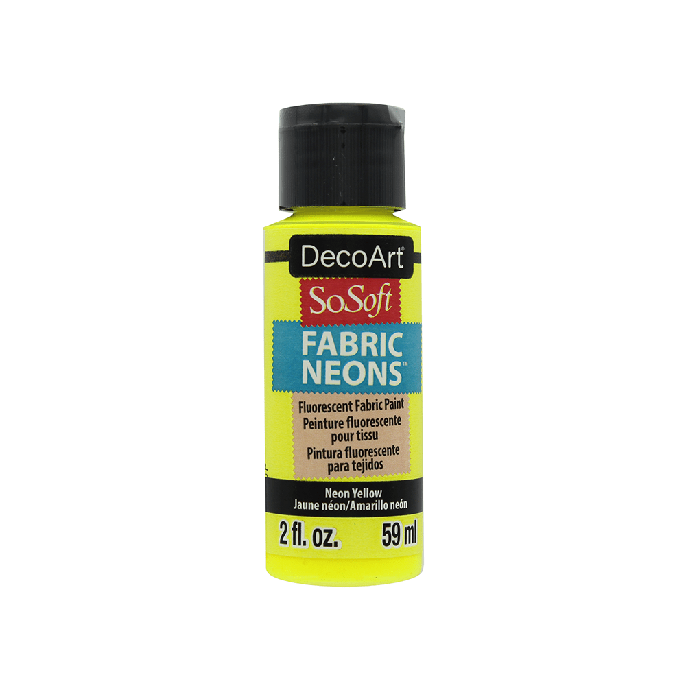 Fabric Paint Neons Neon Yellow 59Ml Dss61 » Libreria Moderna