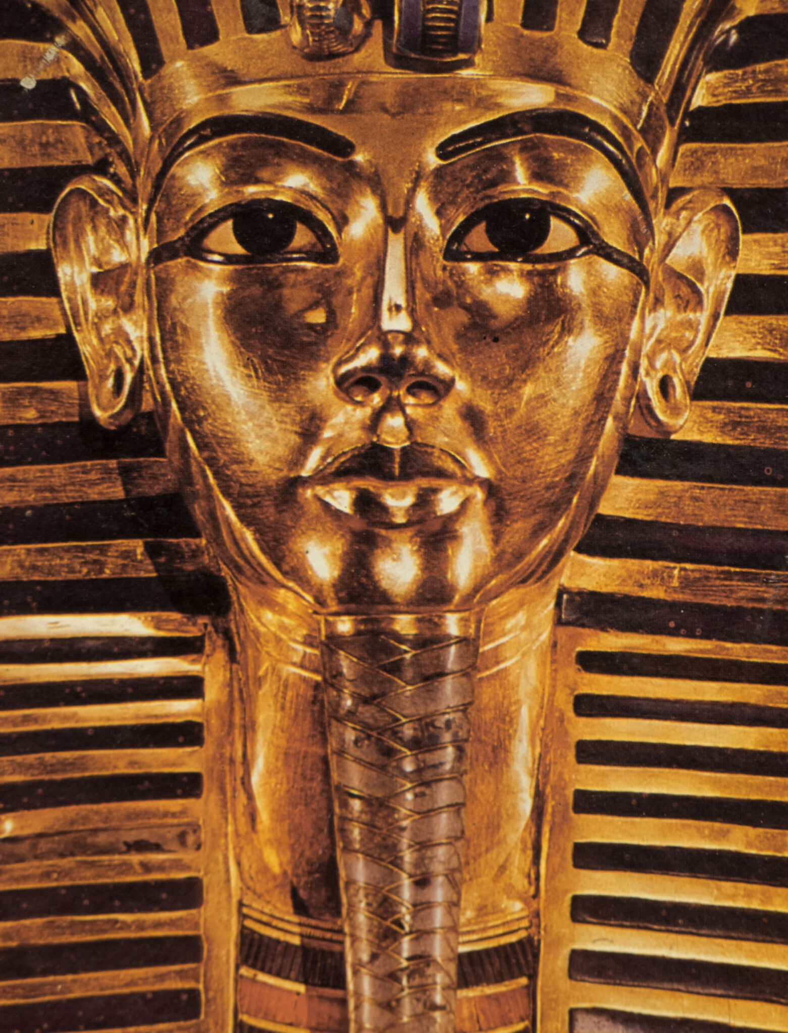Golden Pharaoh's Head In Egypt Copyrightfree photo (by M. Vorel