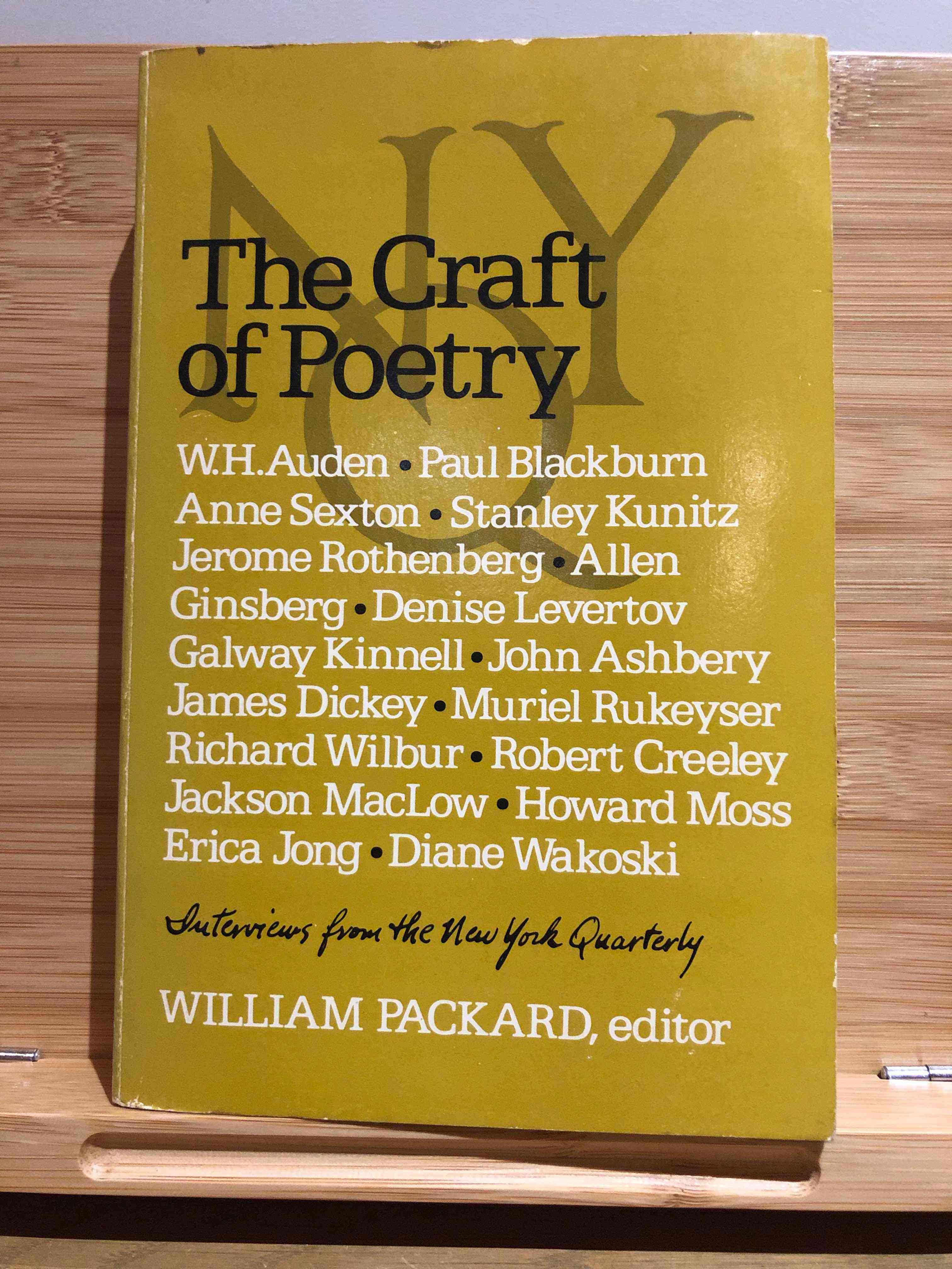 The Craft of Poetry Libri Orfani