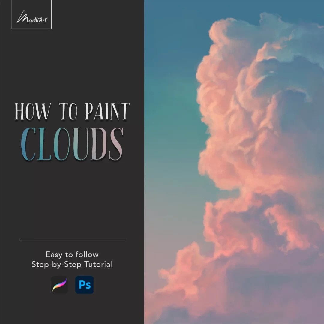 How to Paint Clouds StepbyStep Tutorial LIBRIUM
