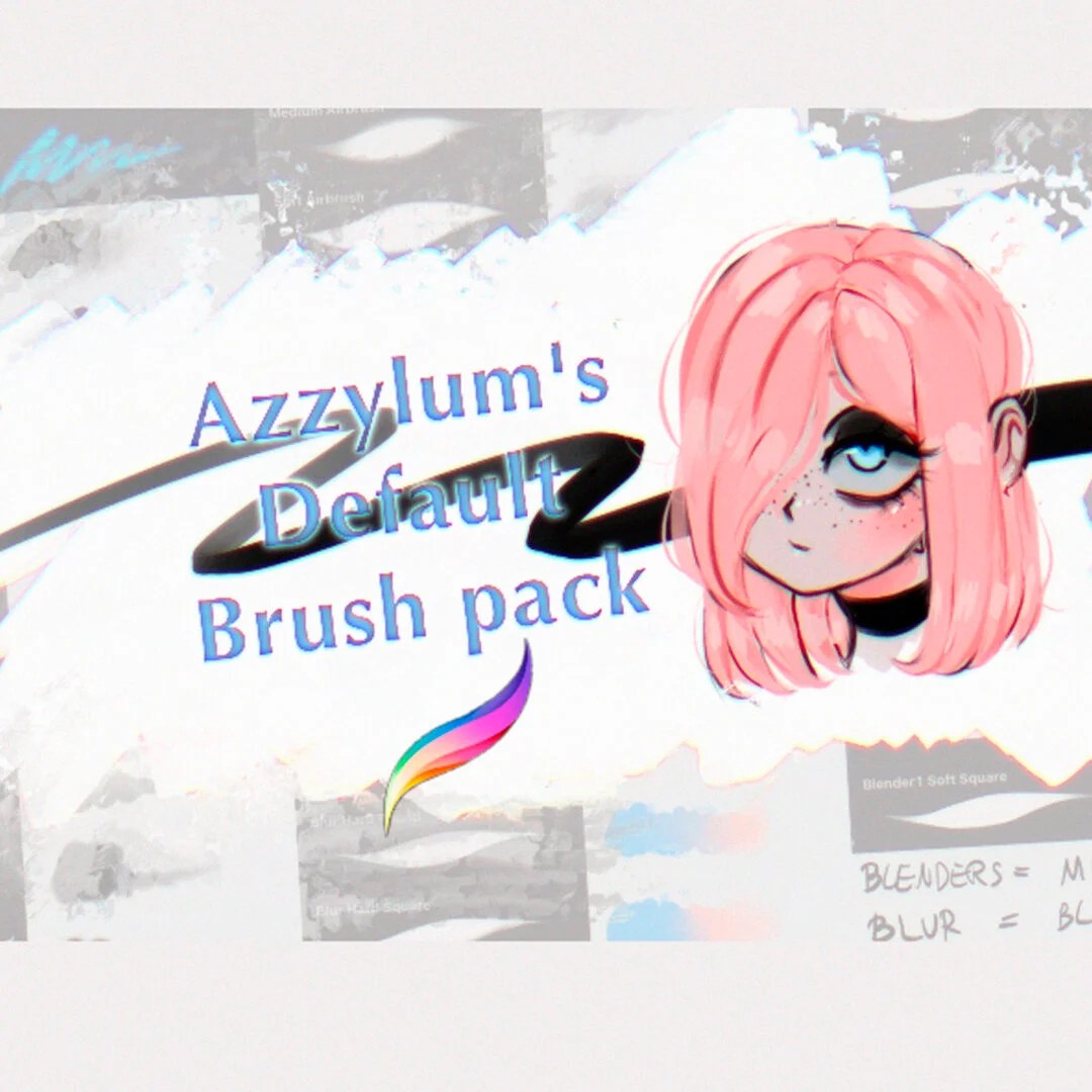 Azzylum's Default Brush Set for Procreate LIBRIUM