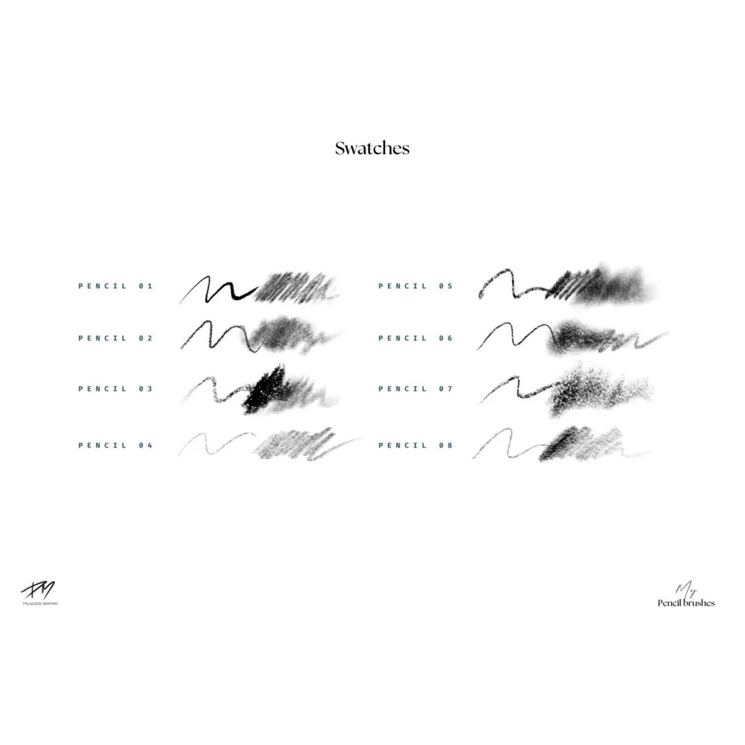 Free Pencil Brushes for Procreate LIBRIUM