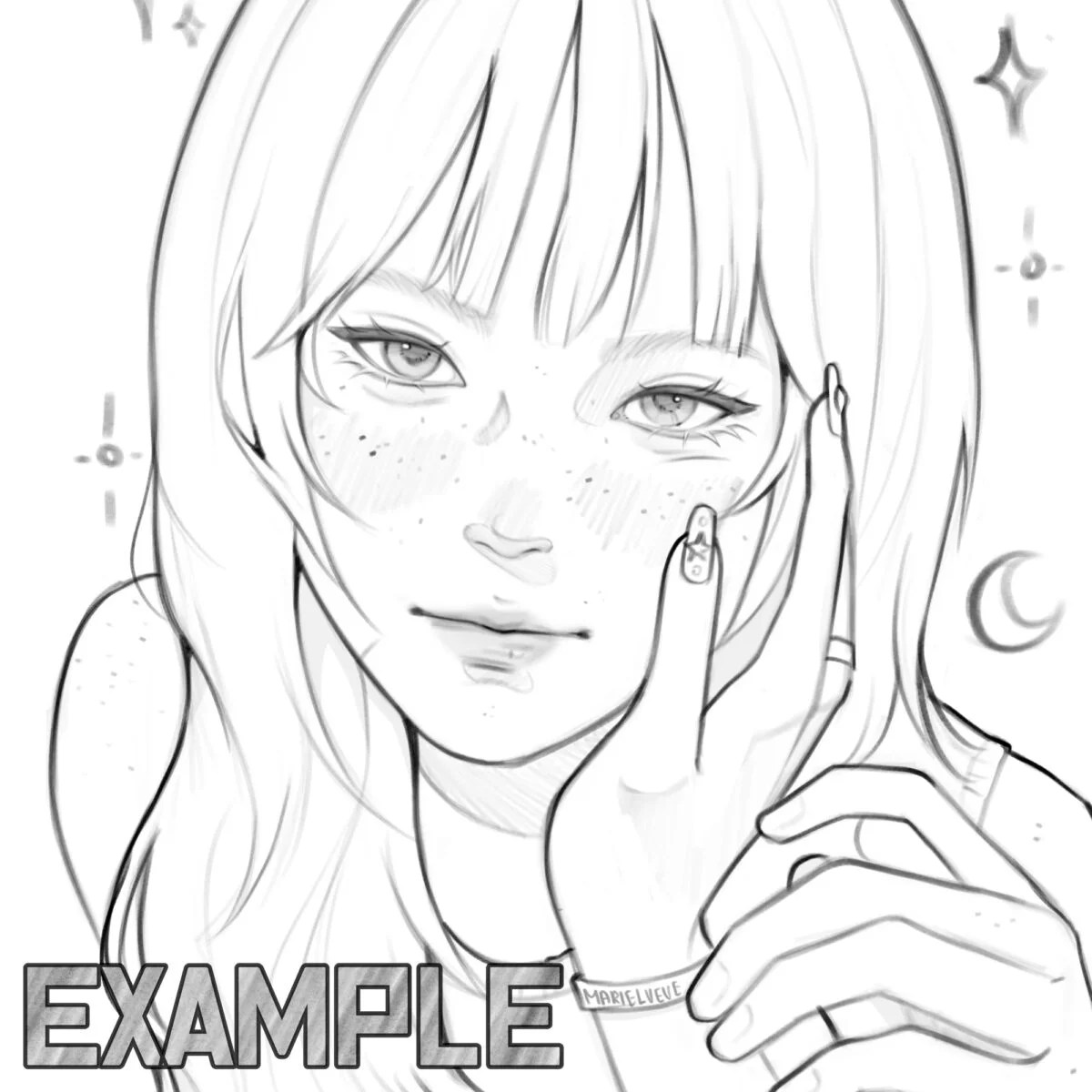 Free Smooth Sketching Brush for Procreate LIBRIUM