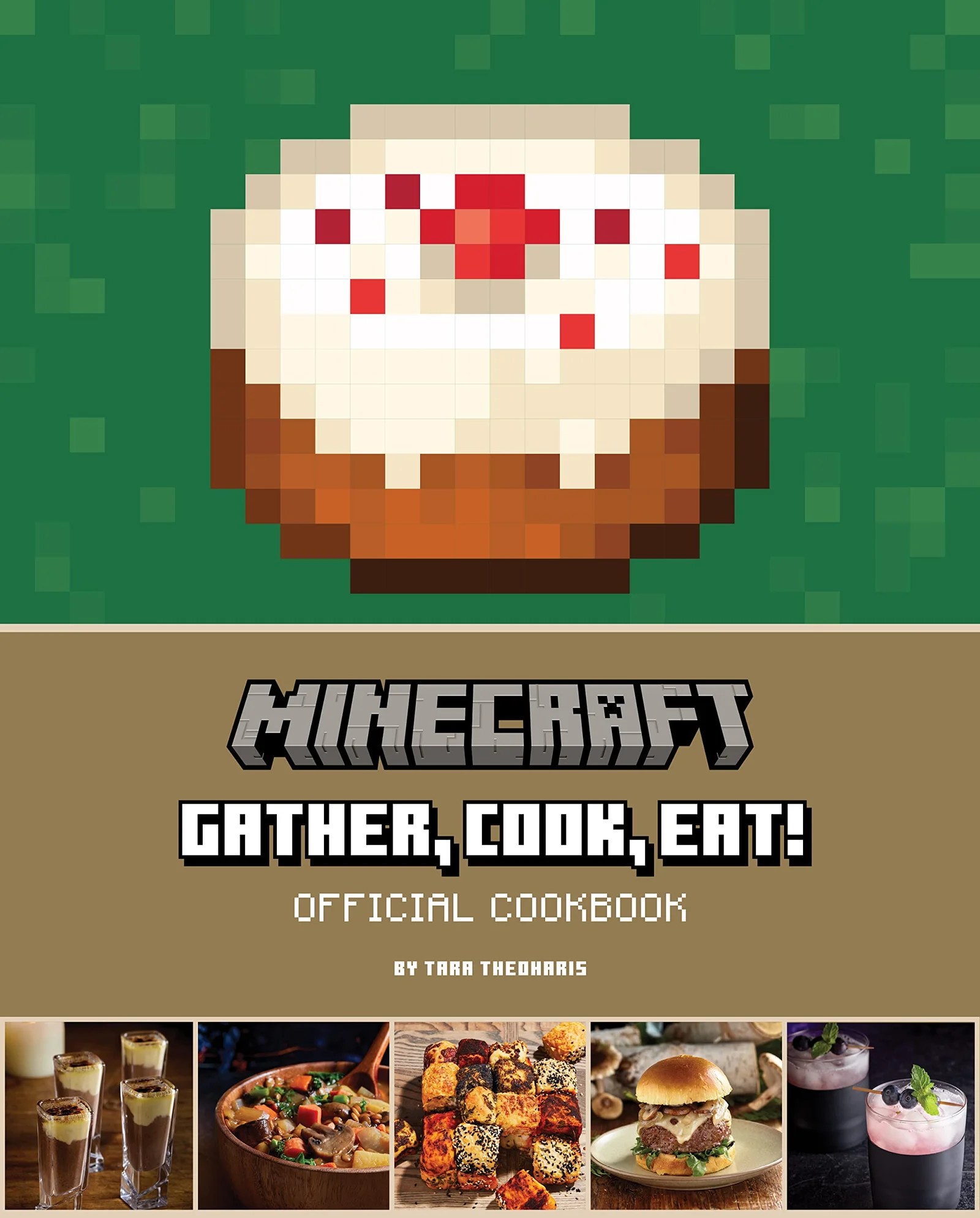 ¡Descubre el libro oficial de recetas de cocina de Minecraft!