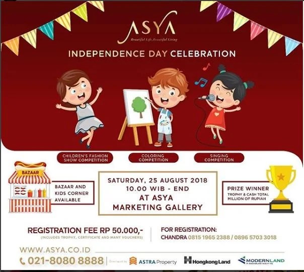 Coloring, Fashion Show & Singing Competition At Asya Marketing Gallery