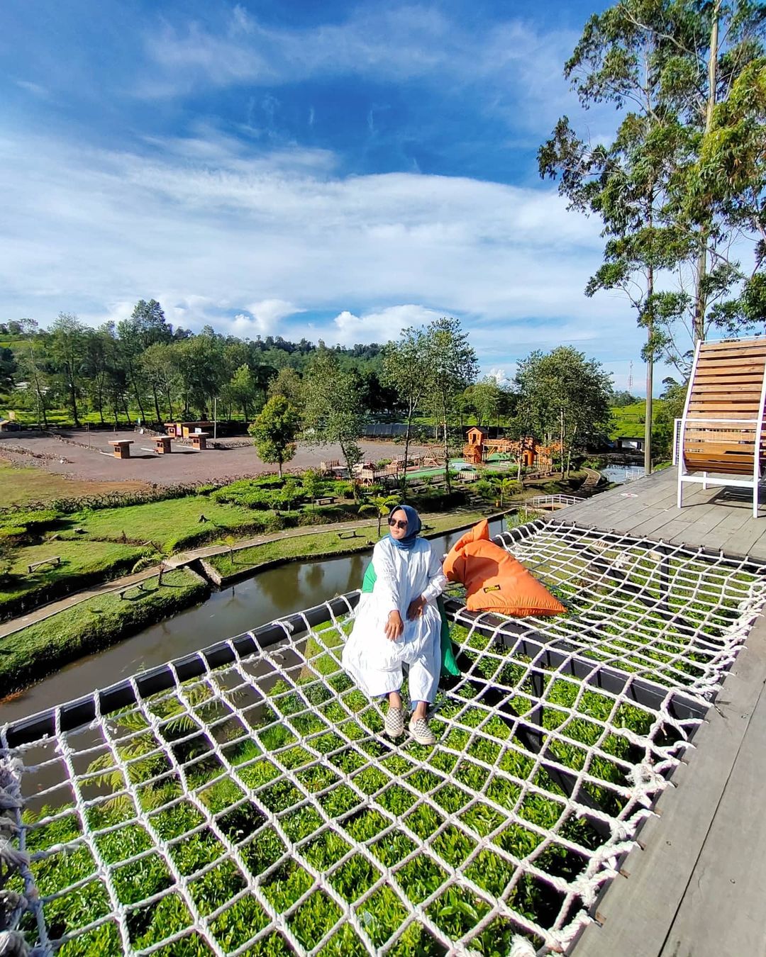 Ecopark Curug Tilu Ciwidey, Destinasi Wisata & Glamping Seru Terkini di