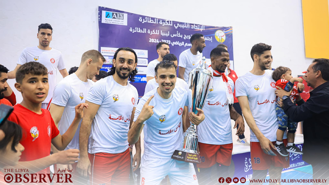 AlSweihli wins Libya Volleyball Cup and takes home a historic treble
