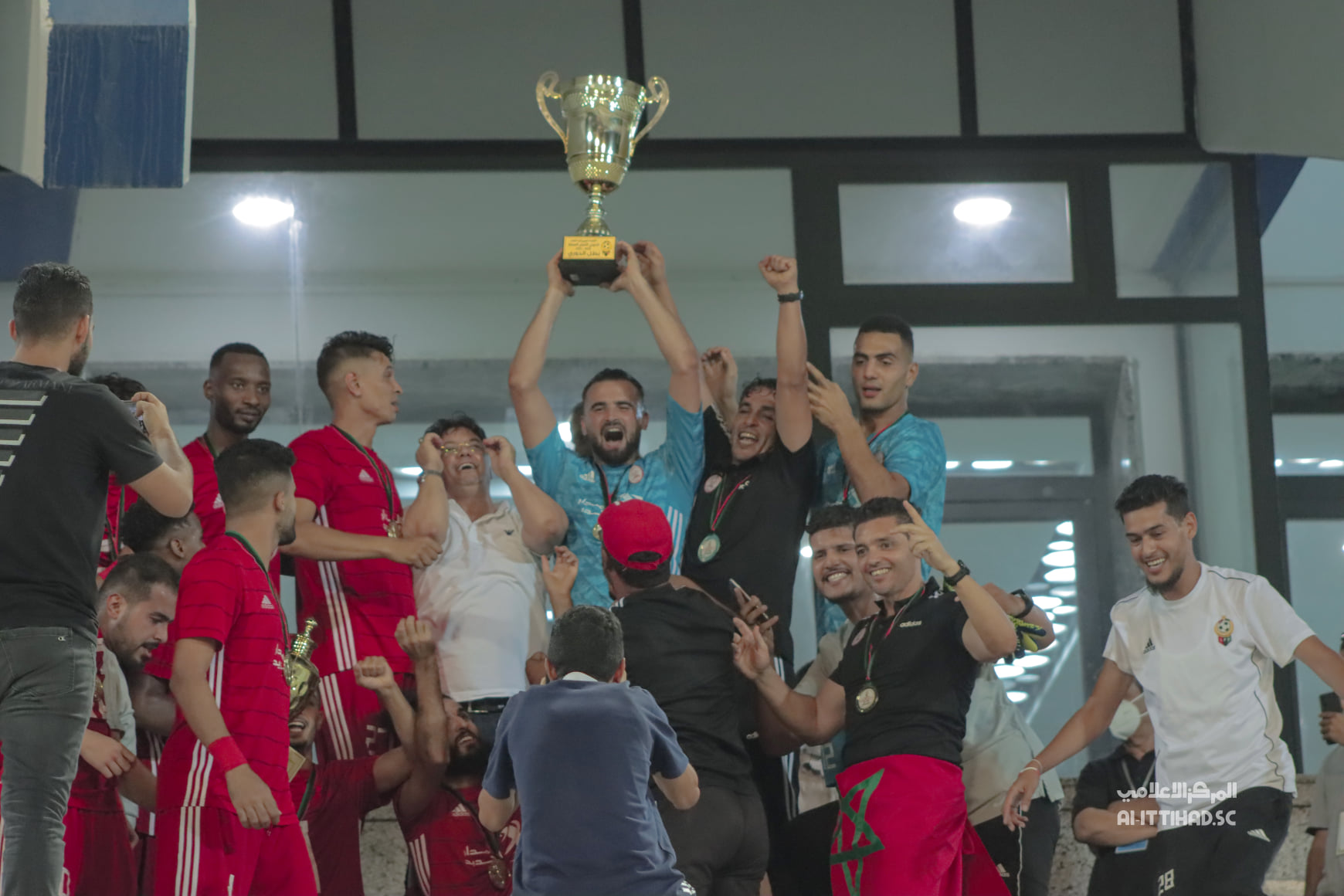 Al Ahli Tripoli And Egypt Striker Hossam Hassan Lost Libyan League