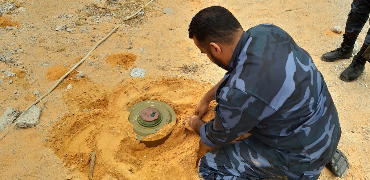 Landmines left by Haftar's militias continue to claim lives The Libya