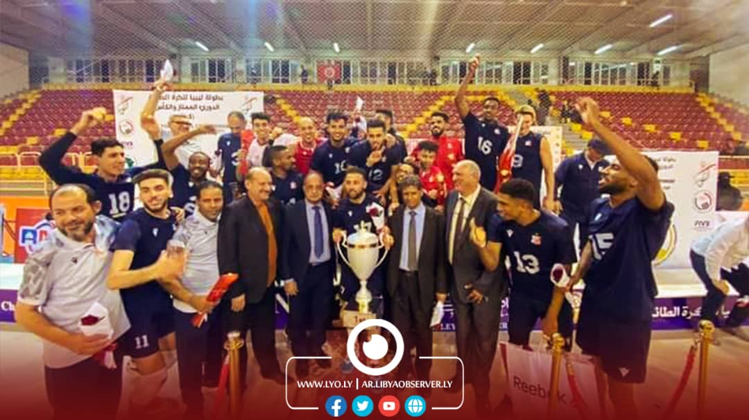 AlAhly Benghazi wins Libya Volleyball Cup The Libya Observer