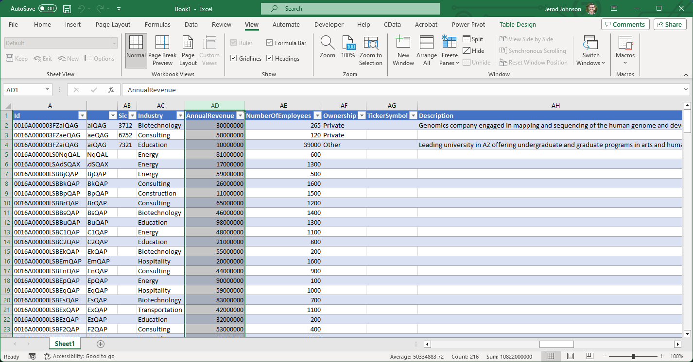 Using Microsoft Query in Excel to Connect to Oracle SCM