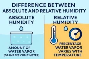 Difference Between Absolute and Relative Humidity - Licchavi Lyceum