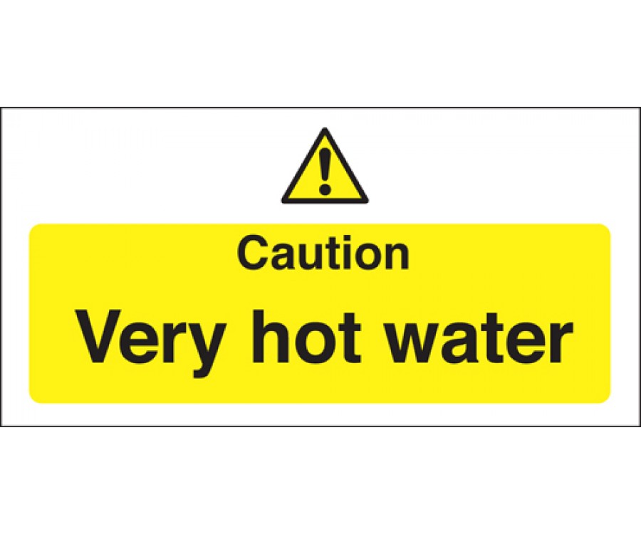 Hot Water Sign