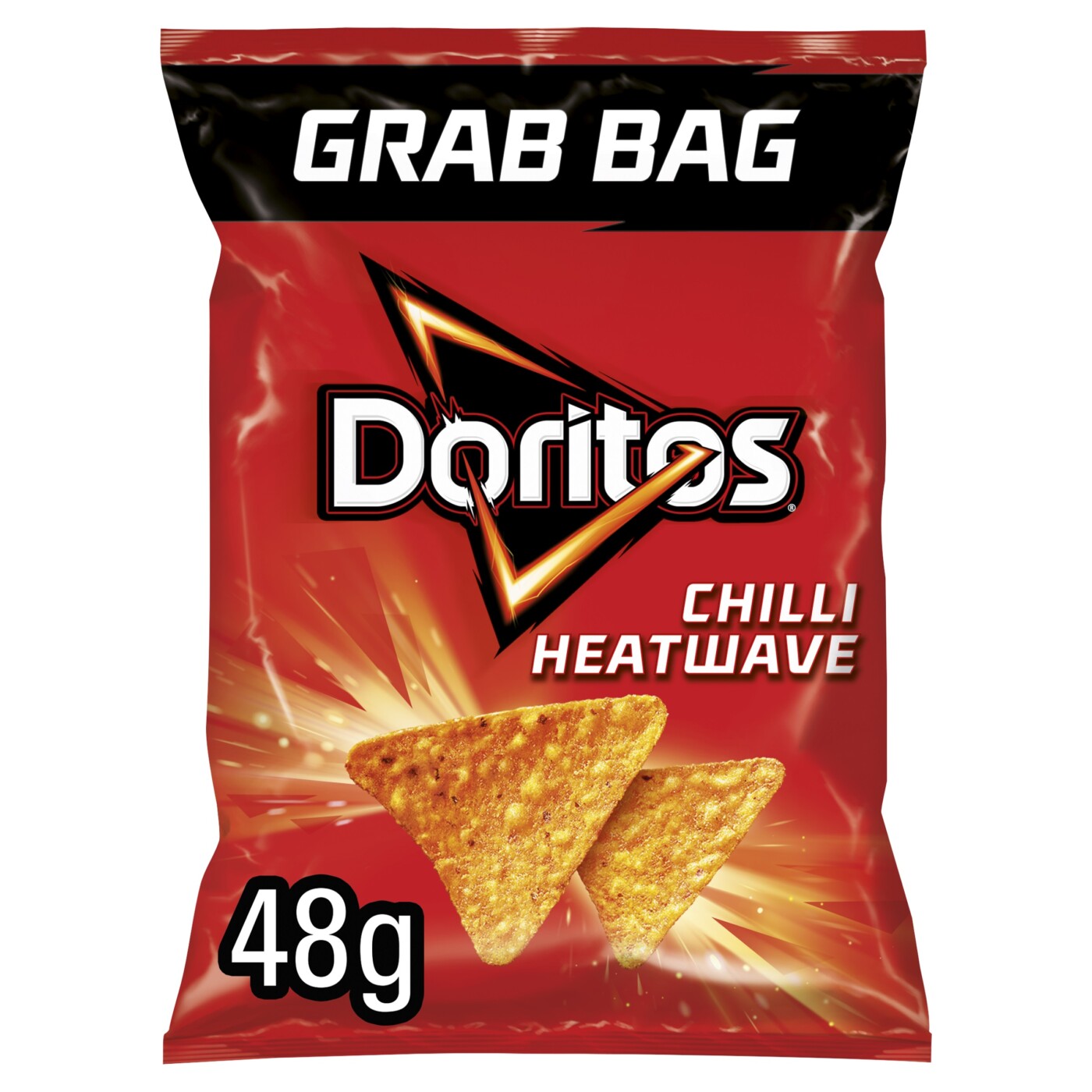 Doritos Chilli Heatwave Tortilla Chips Crisps 48g — Licensed Trade Supplies