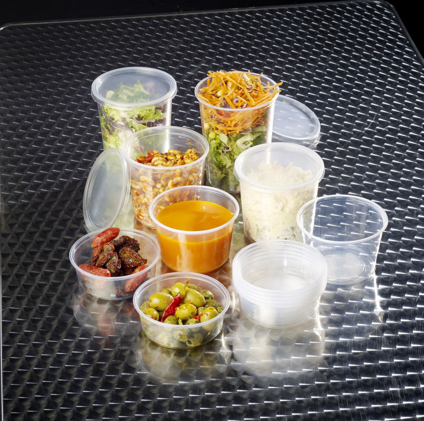 8oz Clear Deli Containers (x500) — Licensed Trade Supplies