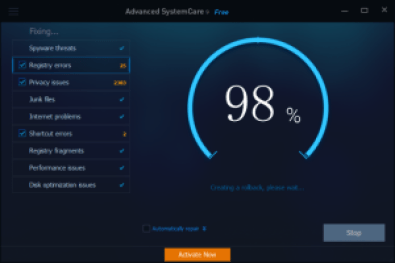 Advanced SystemCare 11.5.0 Serial Key Free Download