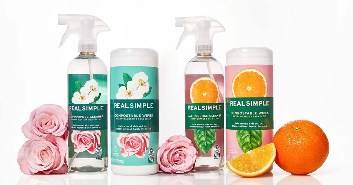 REAL SIMPLE Introduces EPA Safer Choice Certified Cleaning Product Line
