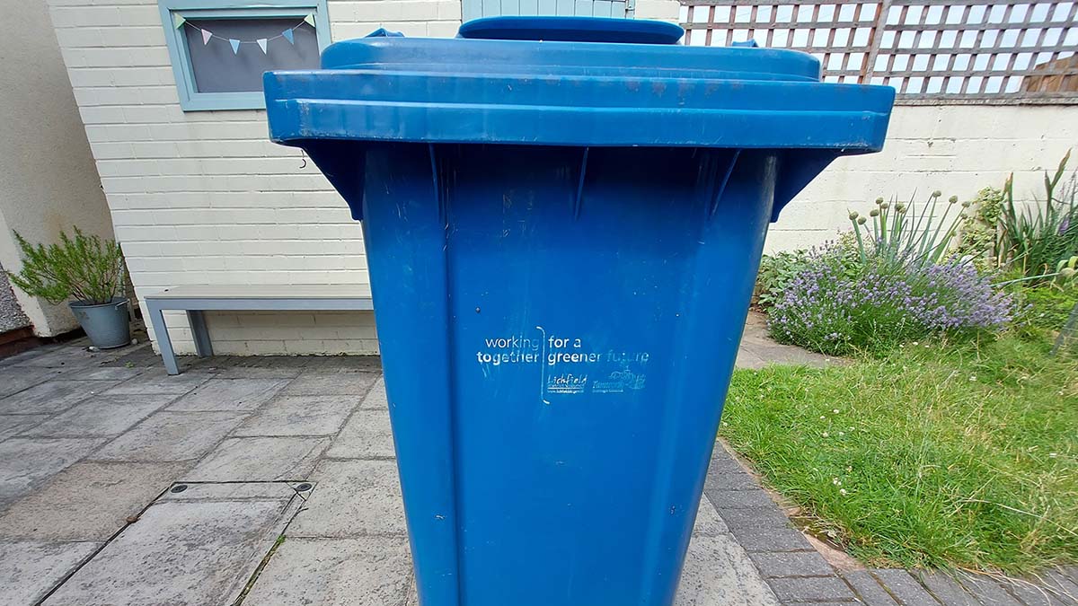 Changes to recycling collections in Lichfield and Burntwood are